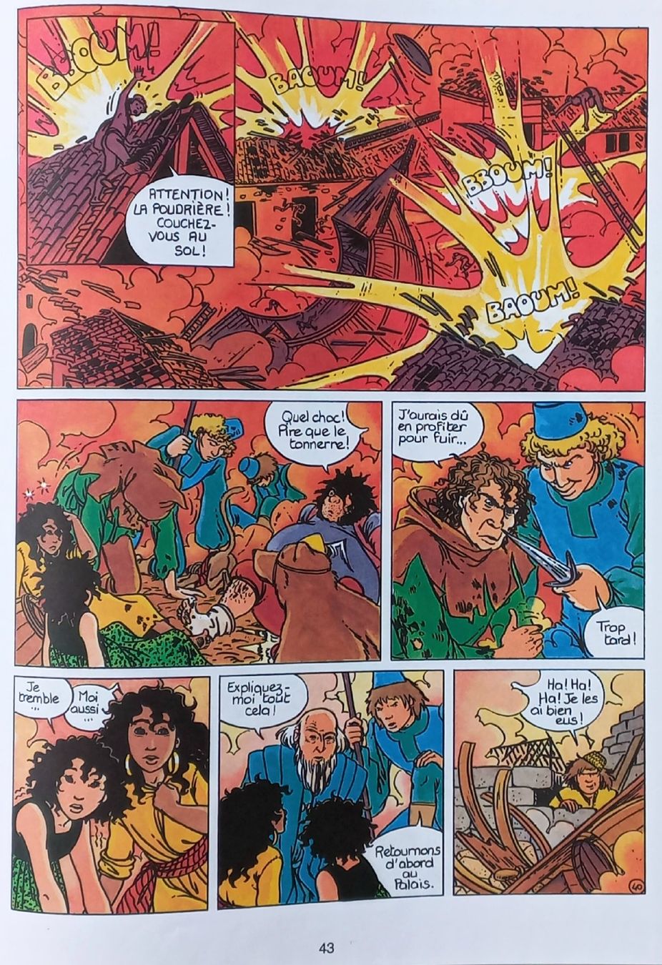 Fumetti: BD Comic - L'explosion à l'arsenal – Usato da Niederuzwil venduto da lubimaja 4