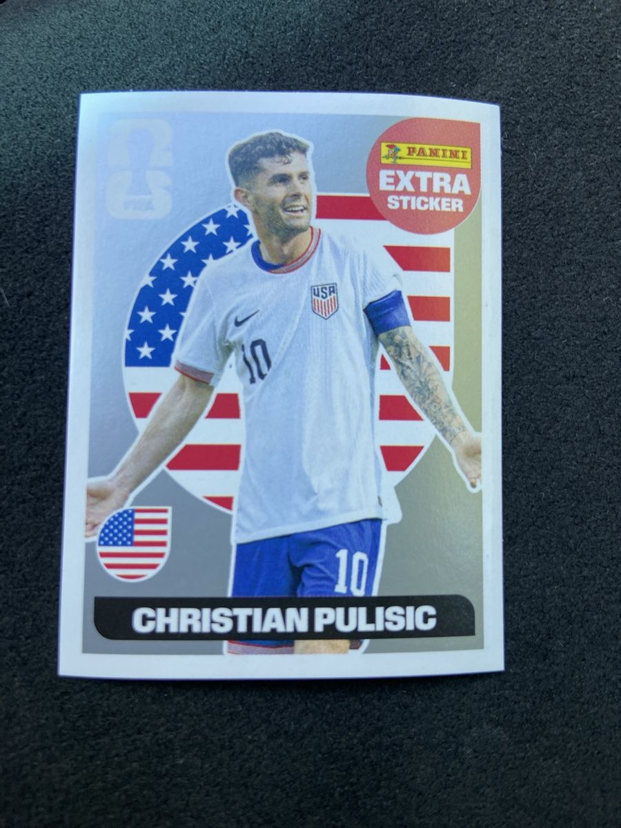Panini Cartes à collectionner: Panini Extra Sticker Christian Pulisic Silber – Neuf (Voir description) à Lotzwil par kie_t777