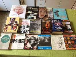 Collection de 16 livres sur le cinéma vintage et rares!