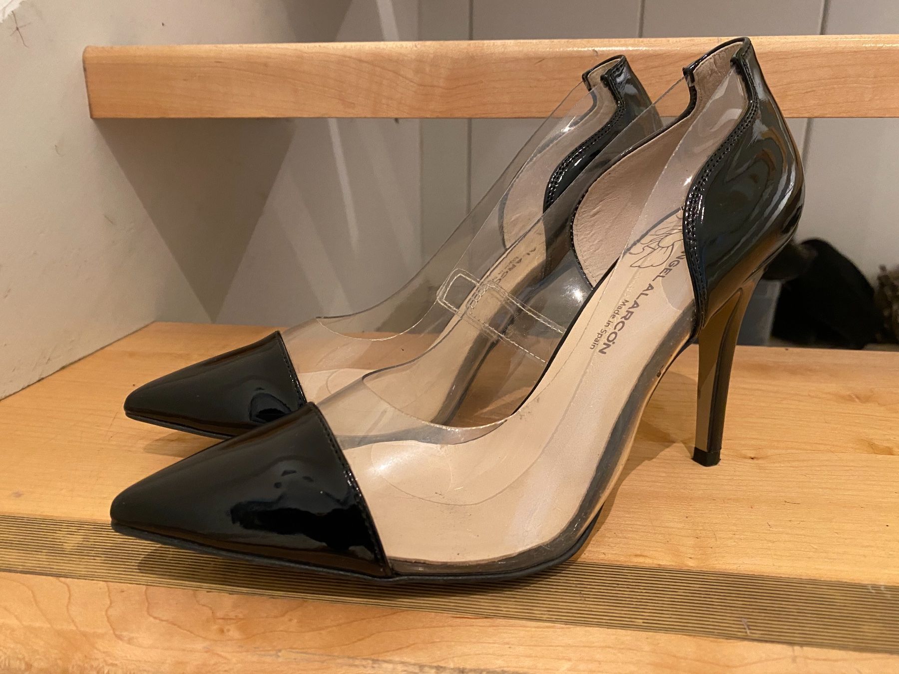 Scarpe da donna: High Heels schwarz/transparent – Nuovo (secondo la descrizione) da Regensdorf venduto da Midget64 2