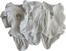 3x Babybody langarm Obaibi Gr. 1M