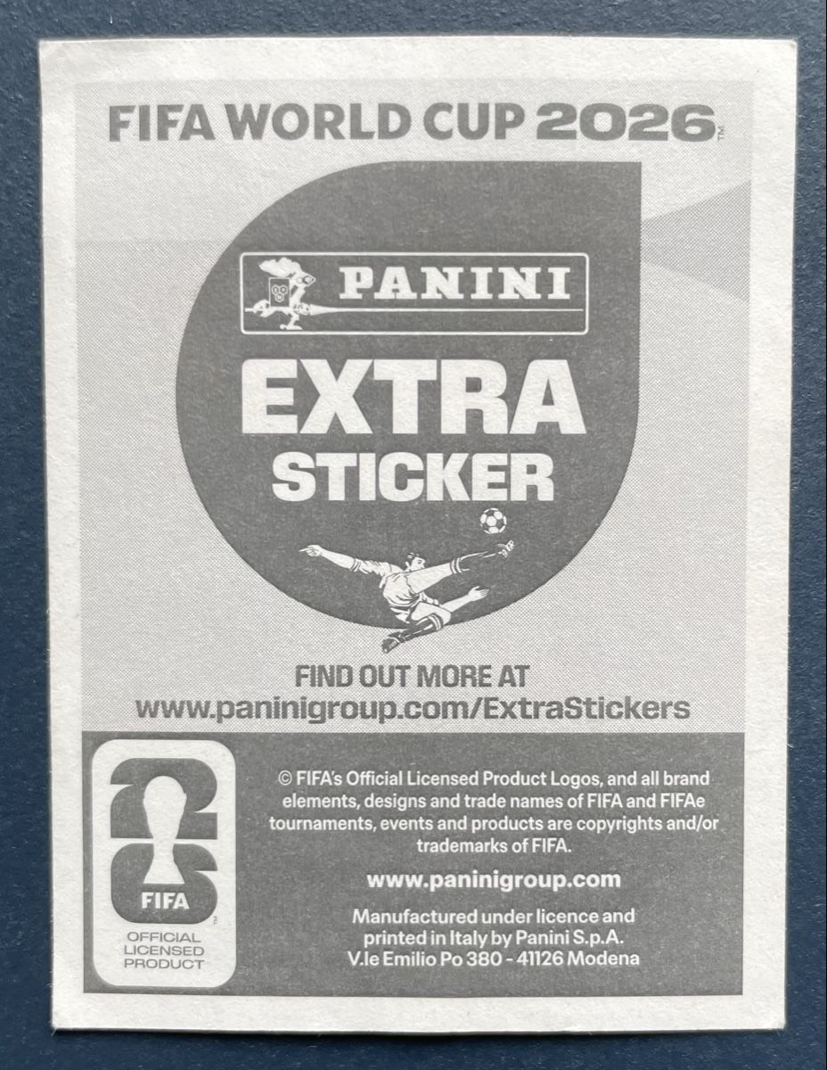 Panini Carte collezionabili: Panini WM 2026 Extra Sticker Bronze – Usato da Zürich venduto da Alkina 1