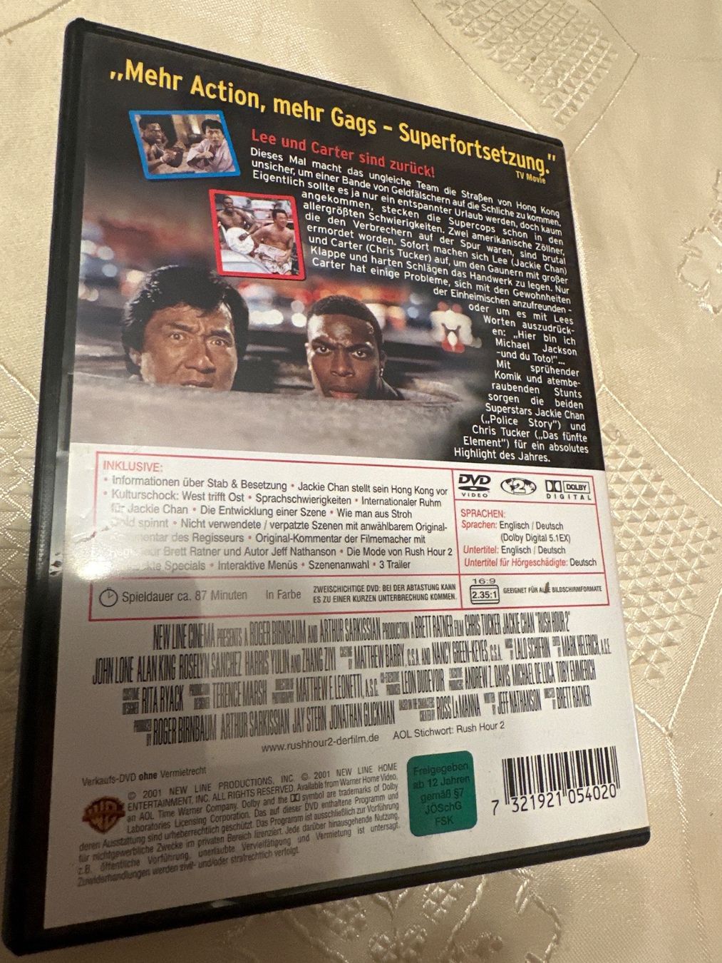 Alle DVDs: Rush Hour 2 – Gebraucht aus Schaffhausen von D-MAC 1