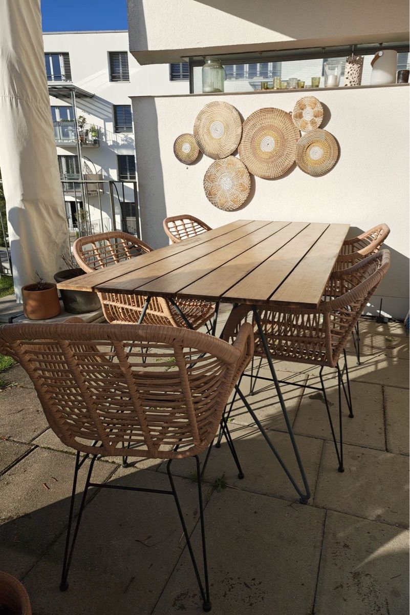 Houe Tavoli: Gartentisch Bambus von Houe – Usato da Zürich venduto da Stefconde 5