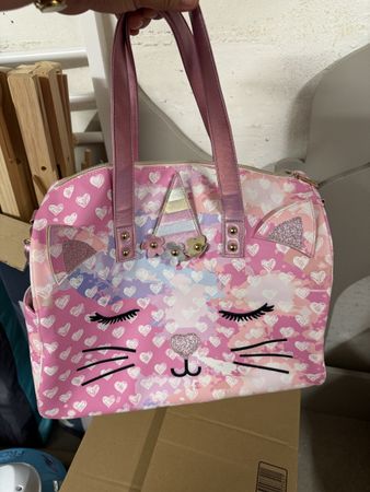 Kinder Reisetasche Einhorn Design pink rosa 