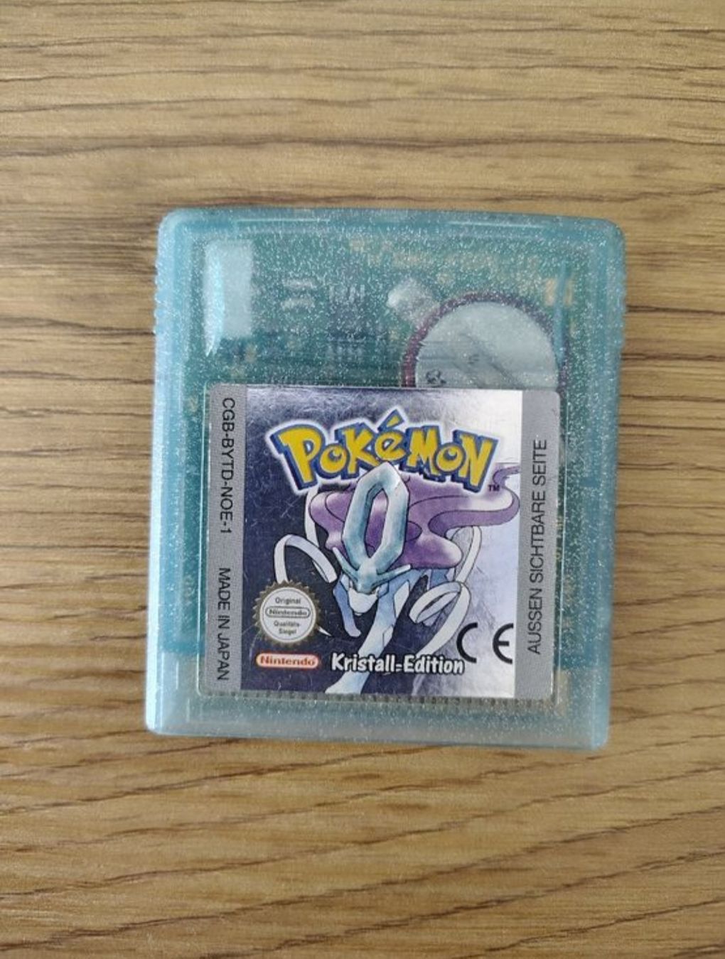 Pokémon Spiele: Pokemon Kristall Edition Gameboy Color – Gebraucht aus Basel von Vintage_Soccer_RS