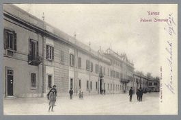 VARESE, PALAZZO COMUNALE, ANIMATA, 1901