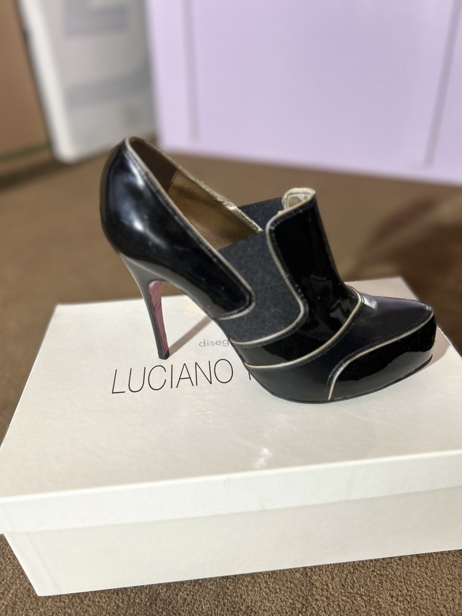 Chaussures femmes: Luciano Padovan Ankle Boots Black Gr. 40 – Neuf avec emballage d'origine à Veyrier par aliyag 3