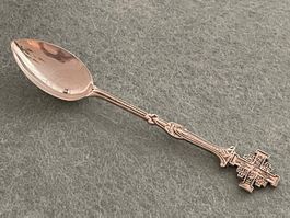 Vintage Souvenirlöffel – Jerusalem (Jerusalemkreuz)