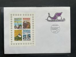 Briefmarken Helvetia 200 Jahre Tourismus 4.9.87 