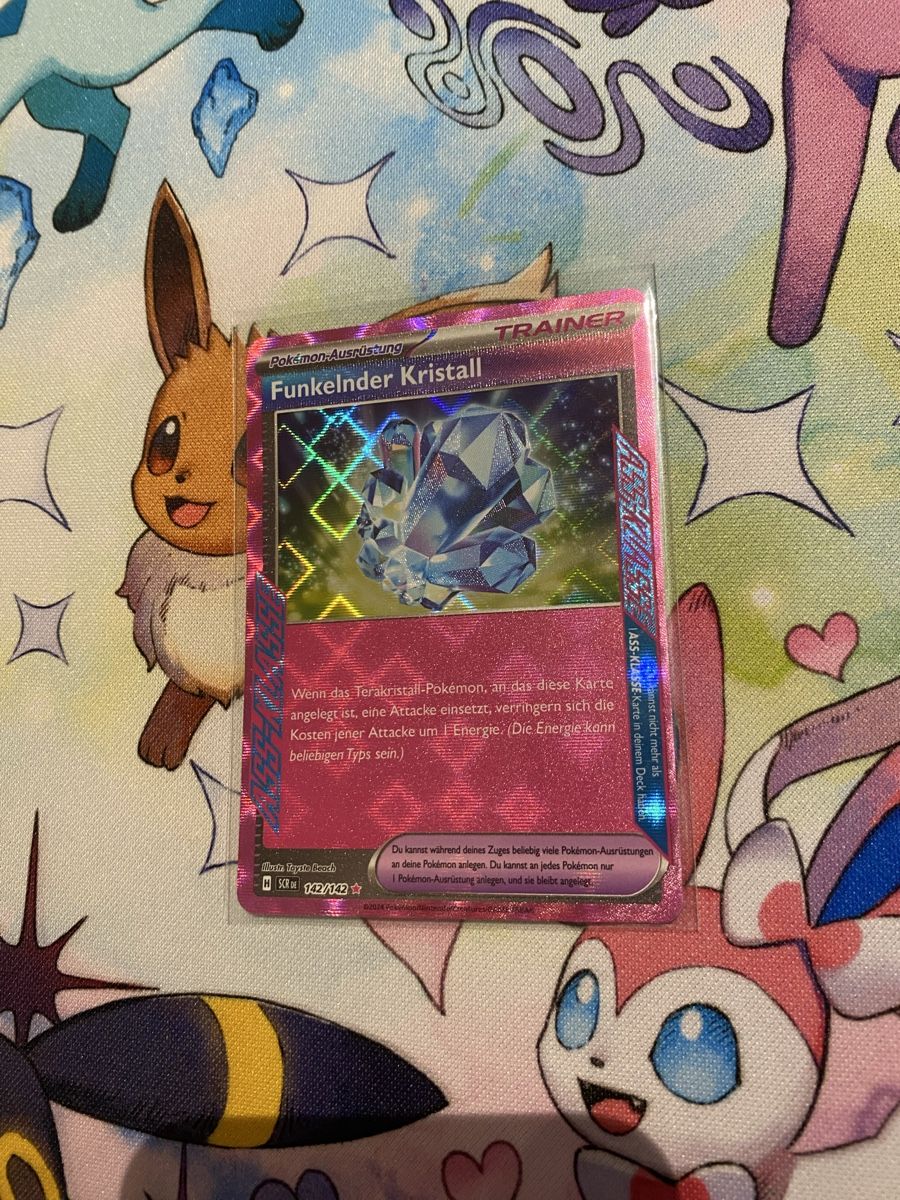 Pokémon Carte collezionabili: Pokemon Funkelnder Kristall 142/142 SCR – Usato da Grindelwald venduto da TSG-G-Town