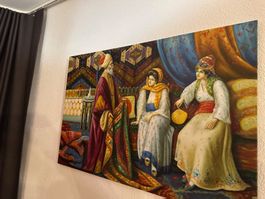 Grosses orientalisches Wandbild / Leinwand – kunstvoll & seh