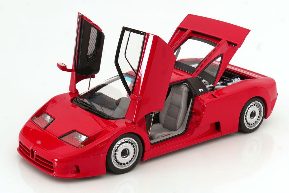 Bugatti Modellini d'auto: BUGATTI EB110 1991 ROT 1:12 KK-SCALE – Nuovo e nell'imballaggio originale da Suhr venduto da Moebelsiralfred 2