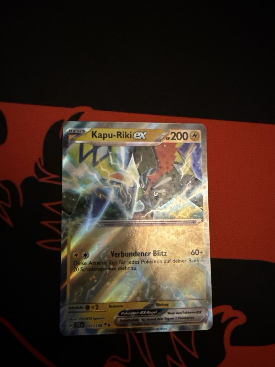Pokémon Carte collezionabili: Kapu-riki ex de – Nuovo (secondo la descrizione) da Basel venduto da ari_s727 1