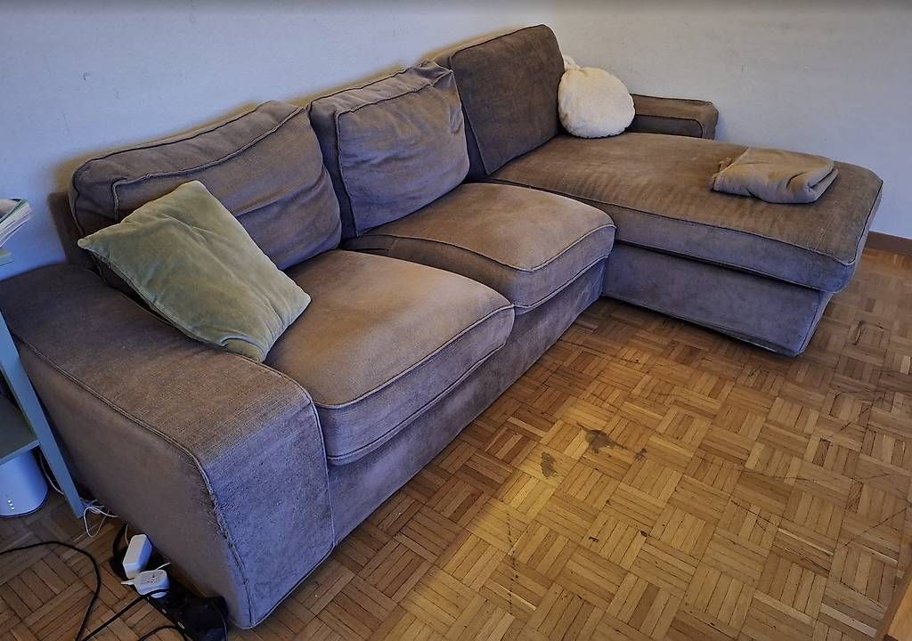 Sofas: IKEA KIVIK Ecksofa mit Chaise Longue  gratis – Gebraucht aus Zürich von cor_r92c
