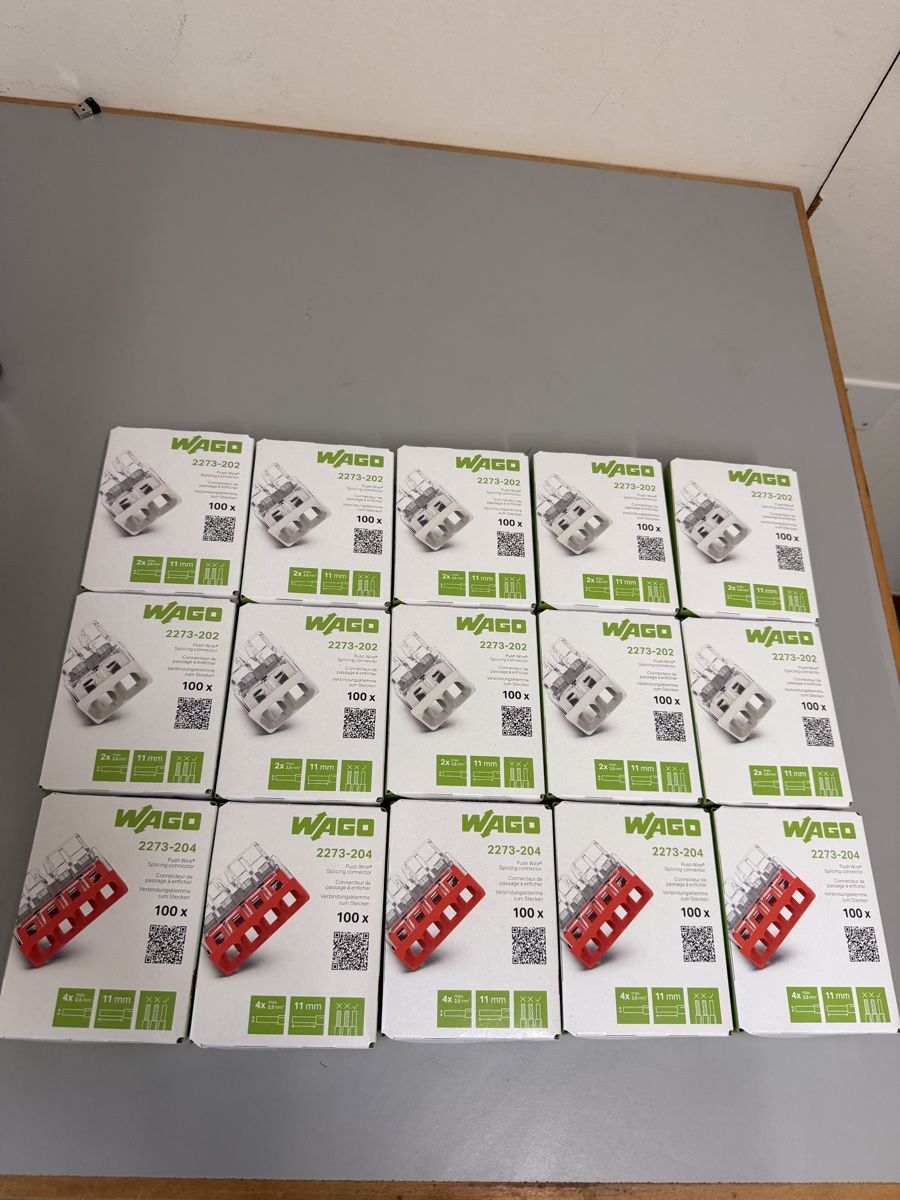 Wago Composants électroniques: Wago Klemmen diverse neu  – Neuf avec emballage d'origine à Zürich par papaplatte 5