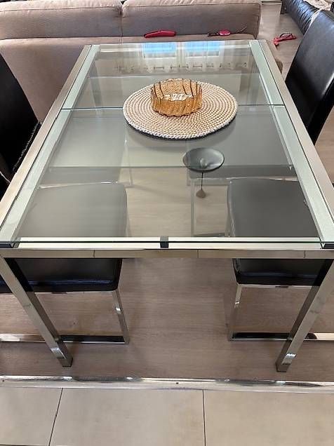 Vetro Allungabile Tavolo Vetro Ikea Usato Tavolo In Vetro