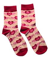 Socken Herzen / Hearts / Valentinstag