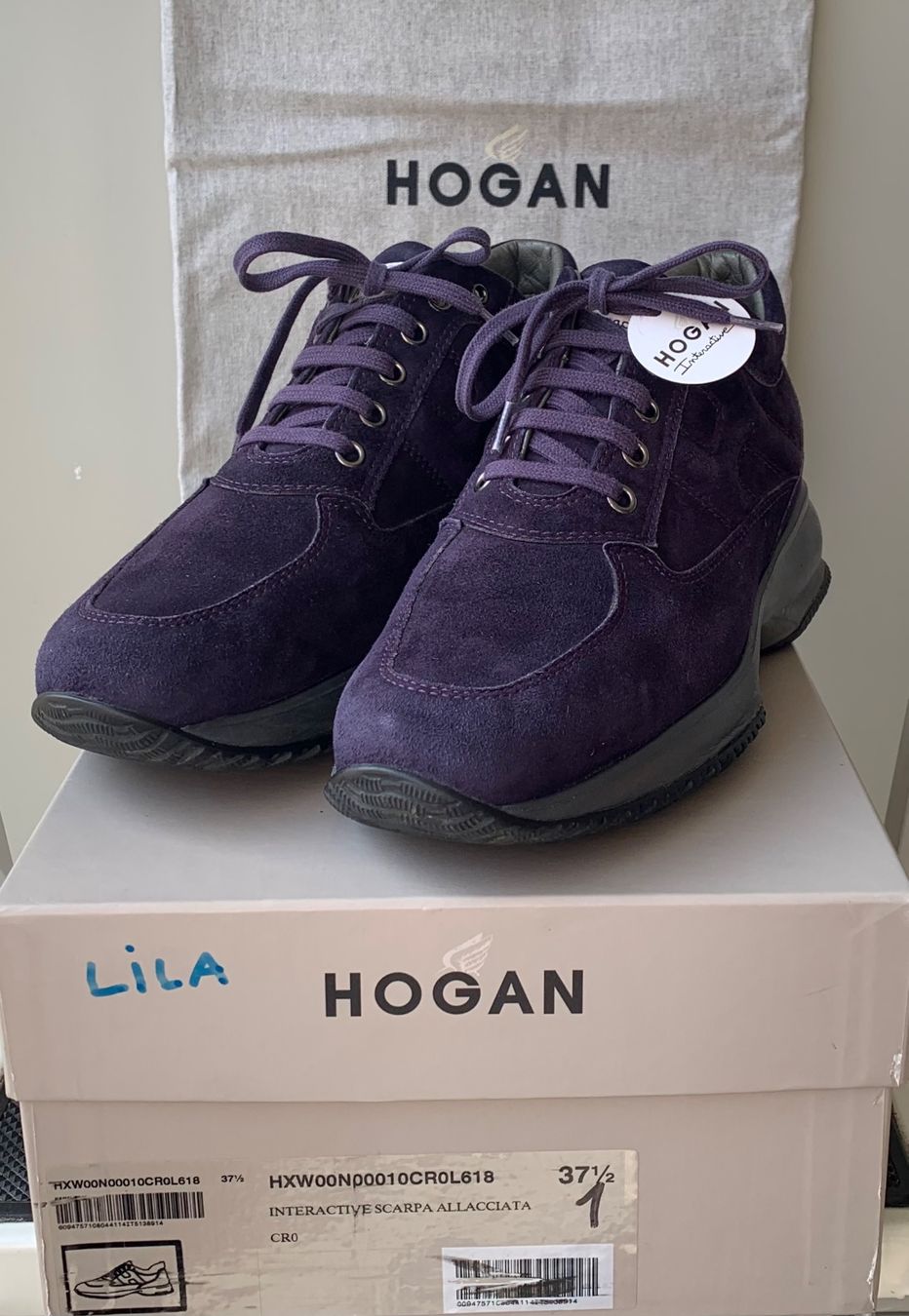 Hogan Damenschuhe: Hogan Interactive Scarpa Allacciata Gr. 38.5 – Neu (gemäss Beschreibung) aus Winterthur von Dagmar-Steffen011