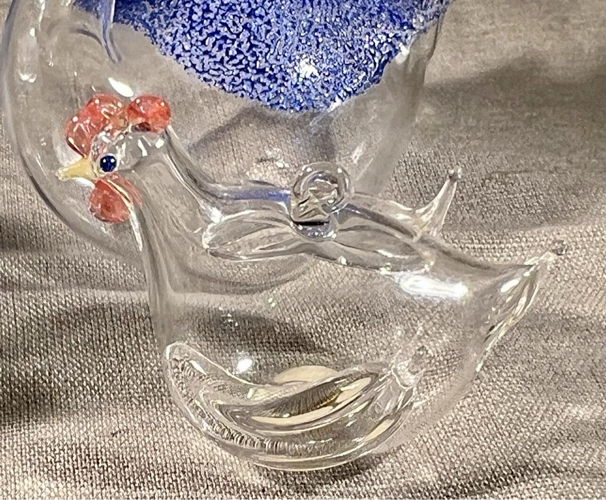 Alle Dekorationen: 3 jolis oiseaux en verre soufflés, décoration – Gebraucht aus Genève von DELIRBEADS 1
