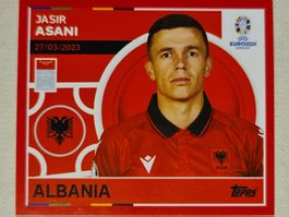TOPPS EM 2024 Sticker Albanien Nr. 16 Asani