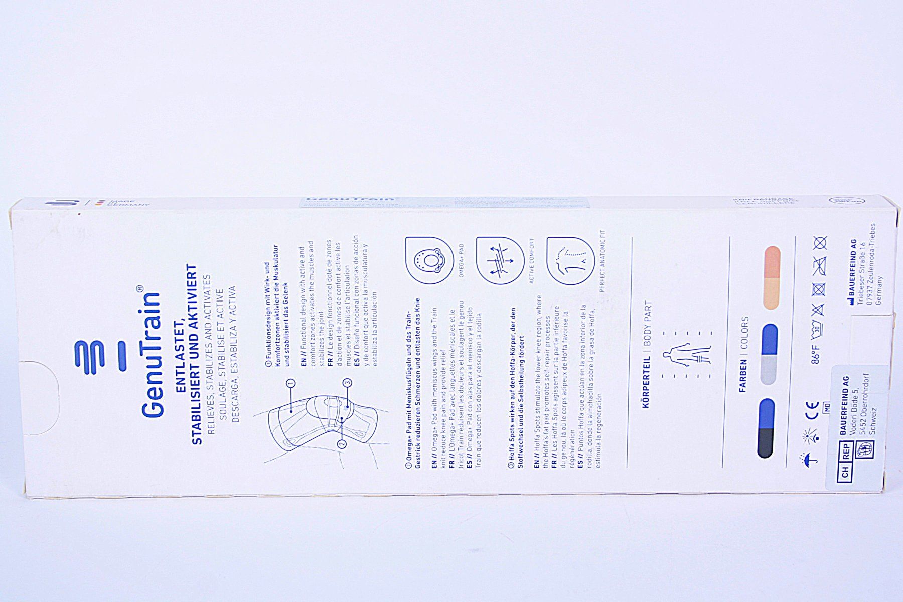 Genutrain Attrezzature mediche: BAUERFEIND Kniebandage – Usato da Zollikofen venduto da Restwert_Zollikofen 2