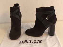 BALLY CAPHIE Stiefeletten dunkelbraun Nr. 38