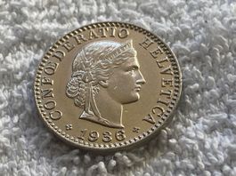 20 centimes/rappen 1936