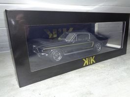 KKscale 1:18 Classic Car Ford Mustang GT 1968