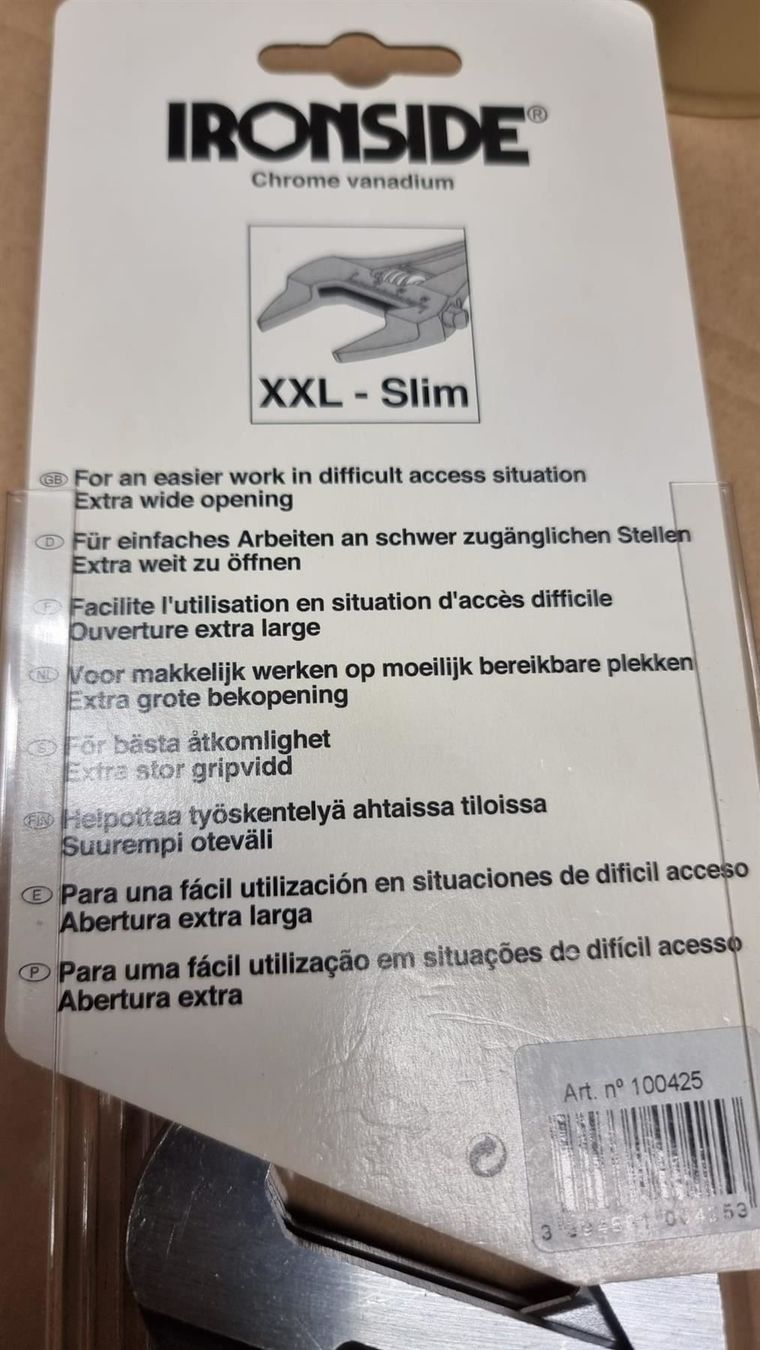 Alle Werkzeuge: Rollgabelschlüssel IRONSIDE XXL-Slim 8" – Neu (gemäss Beschreibung) aus Rebstein von James-Dean 1