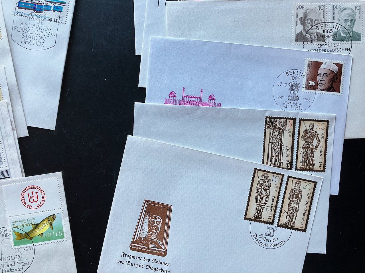 Tous les timbres: DDR diverse FDC 1988/89 – D'occasion à Nesslau par zueri6 4