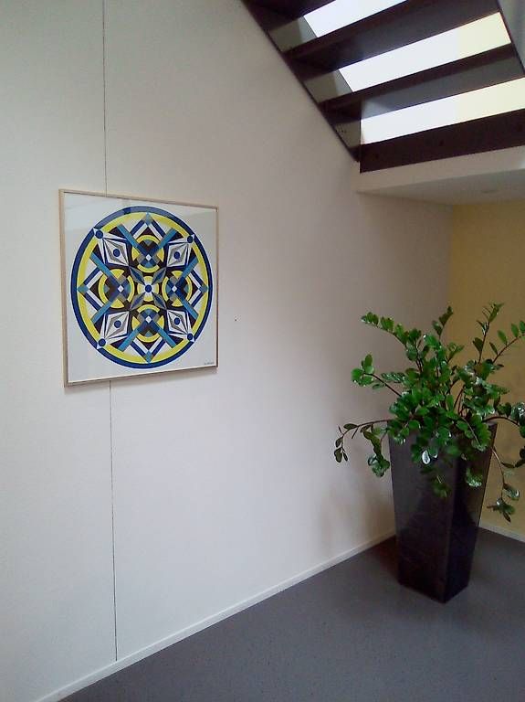 Gemälde: Mandala 70x70cm handgemaltes Bild – Neu (gemäss Beschreibung) aus Stans von wer_fd5f 2