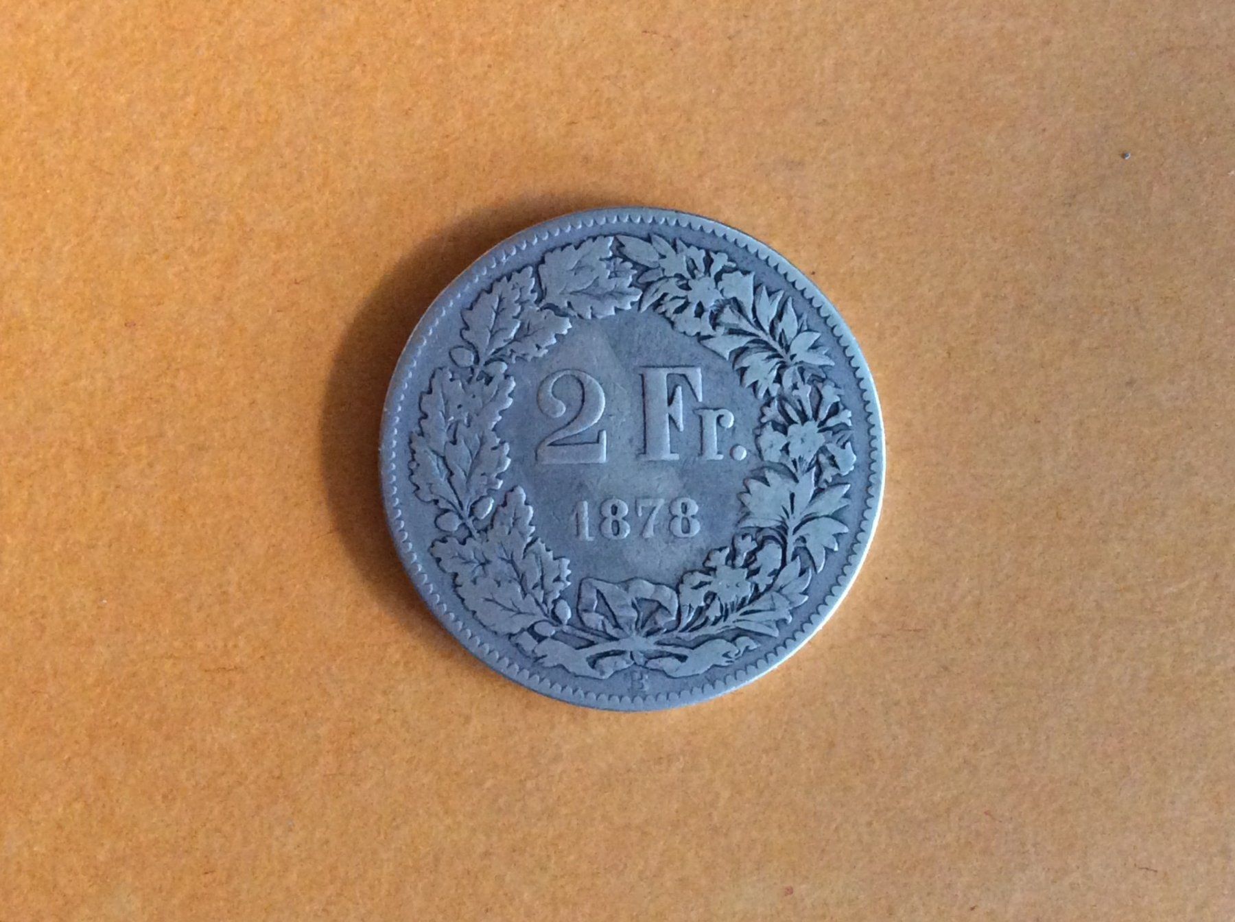 Tutti le monete: 2 francs  1878 – Usato da Genève venduto da pie_fh2d