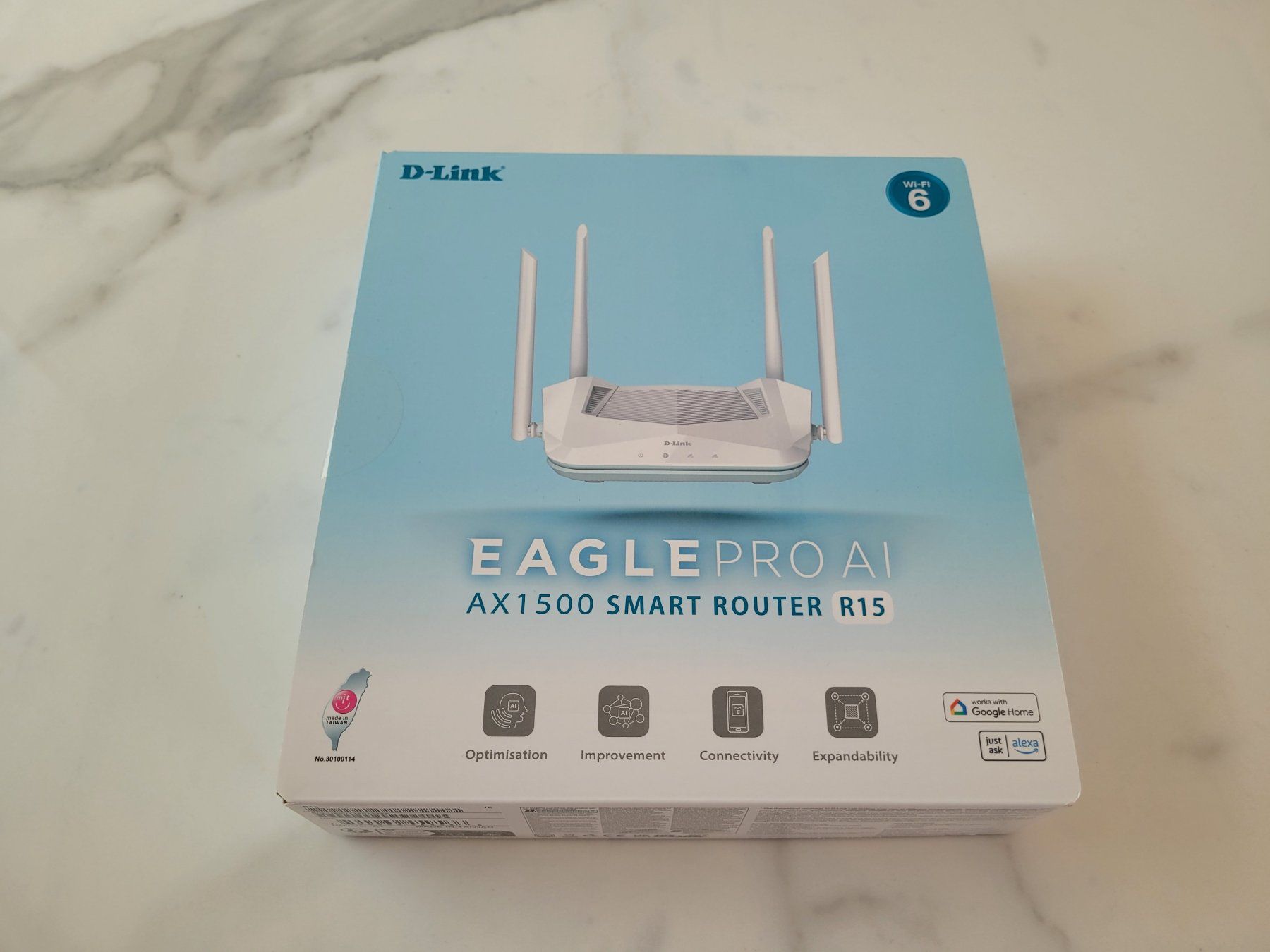 Dlink Modem & Router: D-Link EAGLEPRO AI AX1500 Smart Router R15 – Nuovo (secondo la descrizione) da Ostermundigen venduto da Fritsch