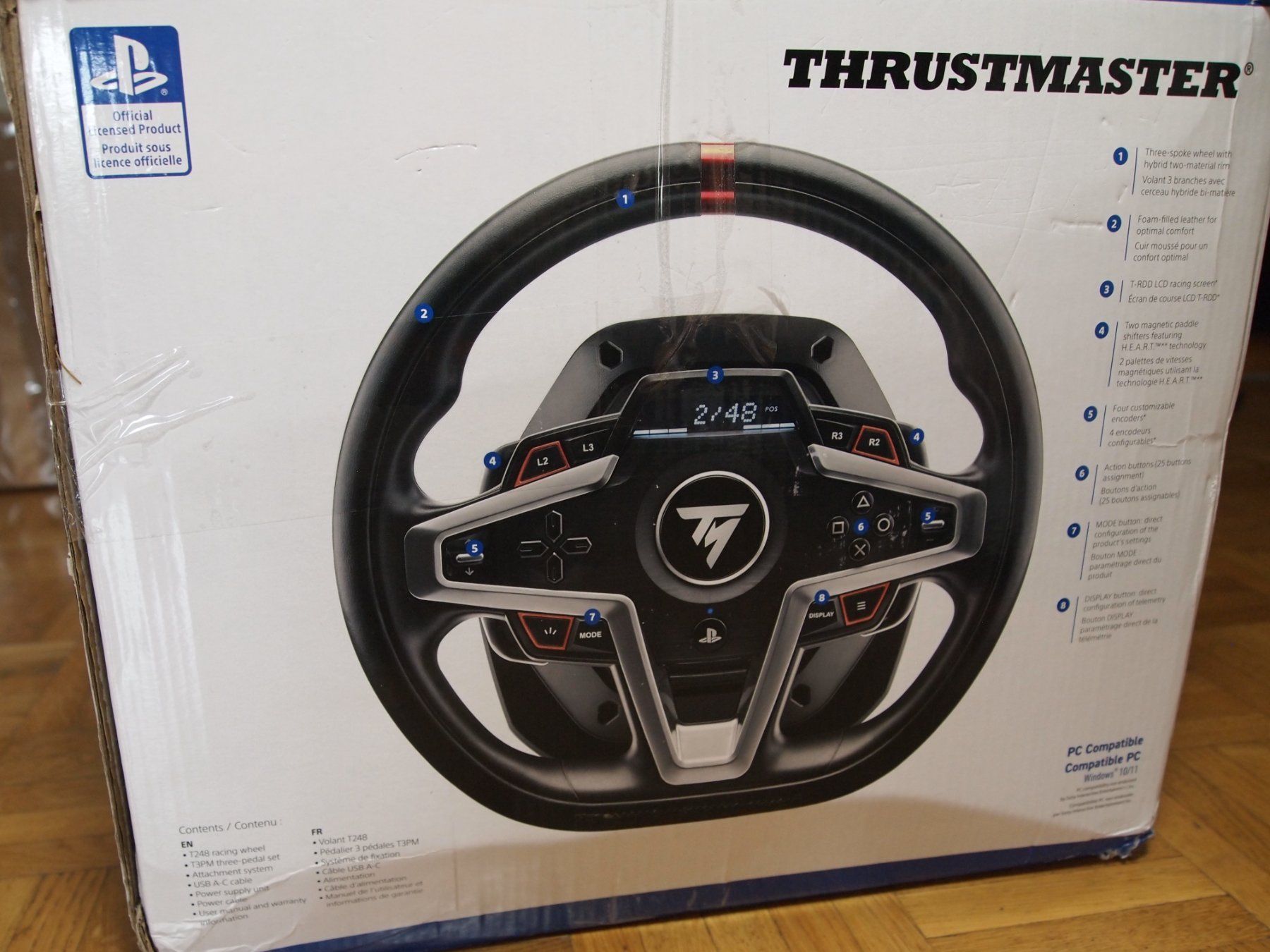 Thrustmaster Controller: Volant Thrustmaster T248 pour PS4/PS5/PC – Usato da Plan-Les-Ouates venduto da Sky17 9