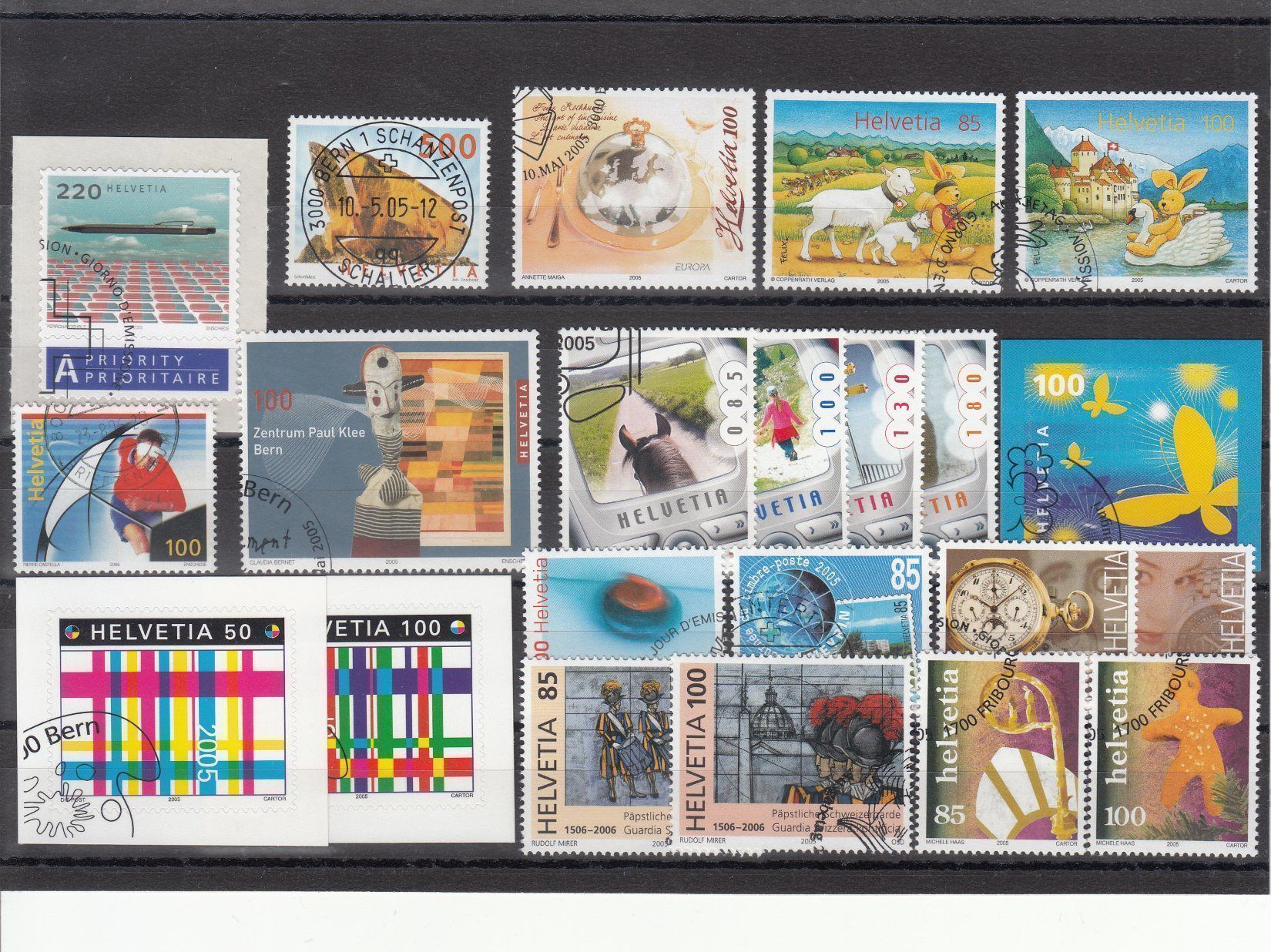 Tutti i francobolli: Frei- und Werbemarken 2005 mit ET – Usato da Bürglen TG venduto da StampGraf 2