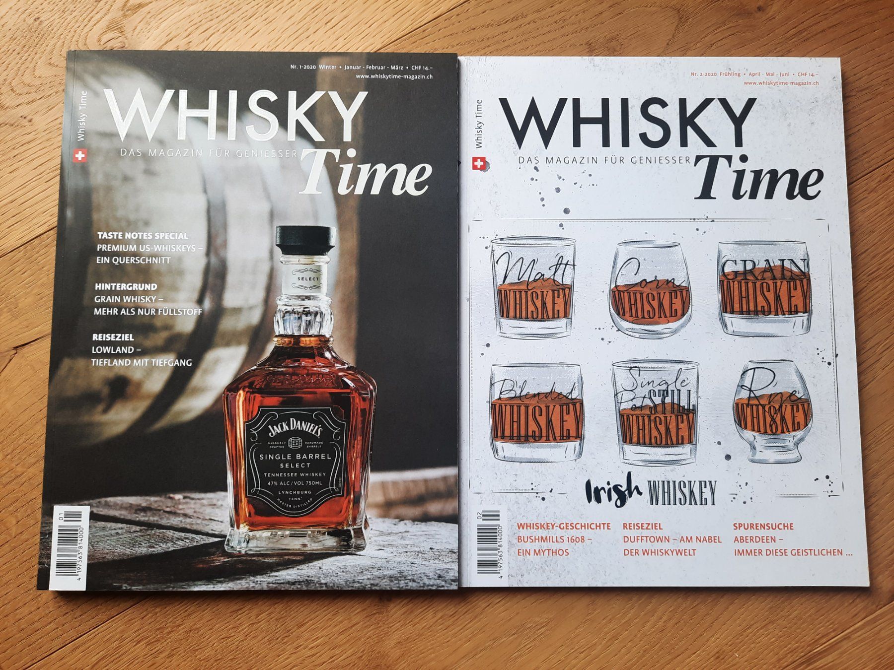 Riviste & Magazine: 4 x Whisky Time Magazin 2020 – Usato da Hinterfultigen venduto da Chrigu_marti 1