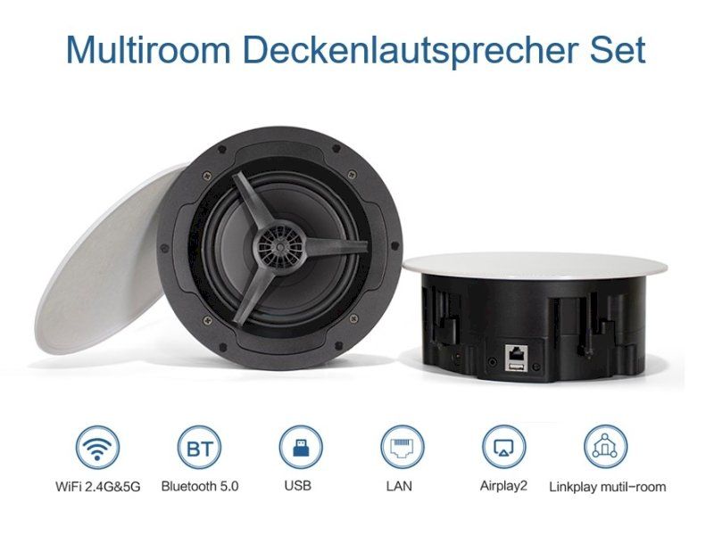 Lautsprecher: MARD-Audio DAN-WiFi-360 Lautsprecher-Set – Neu und originalverpackt aus Bottighofen von zaap