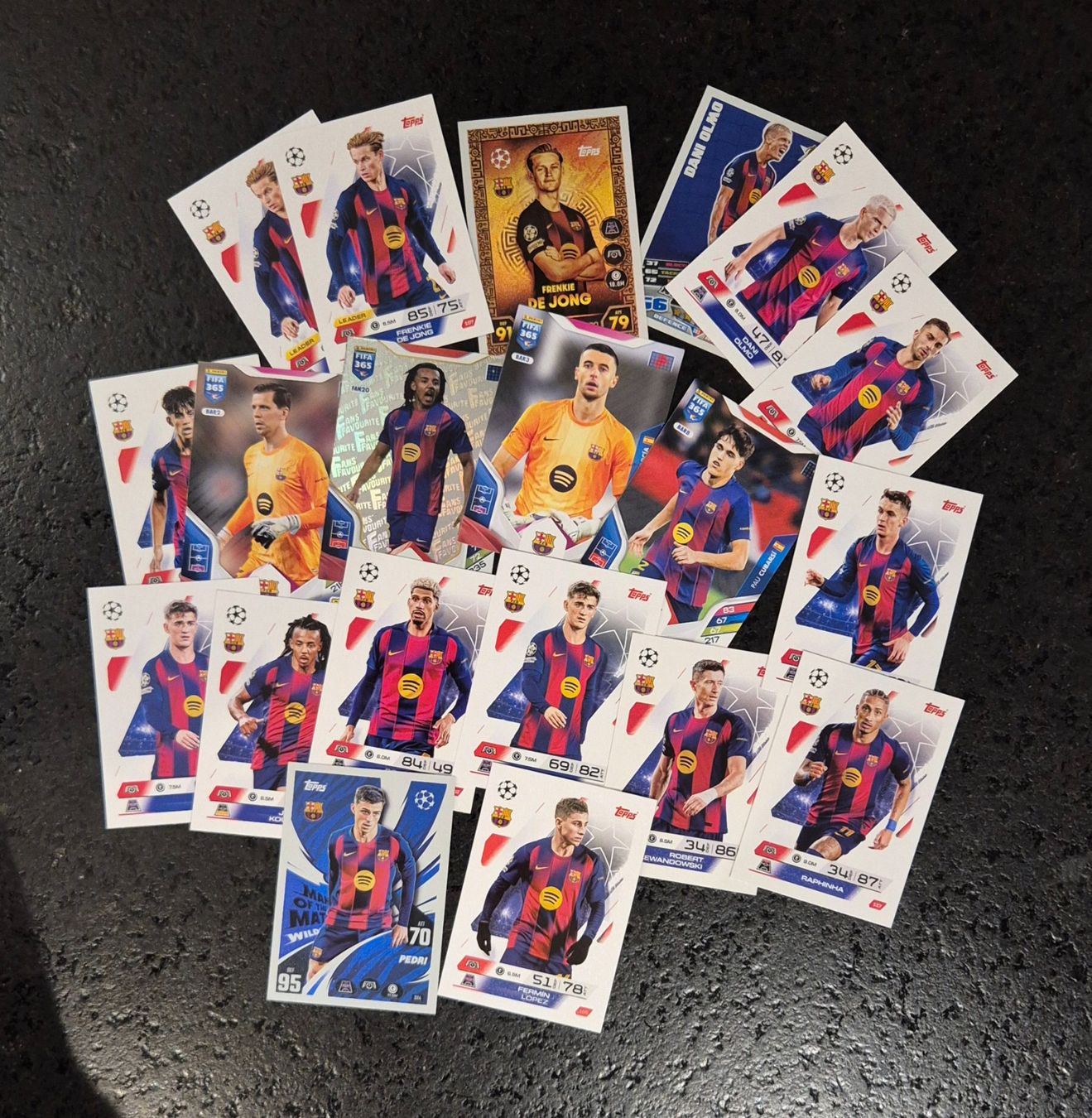 Topps Carte collezionabili: Barcelona Lot - Topps – Nuovo (secondo la descrizione) da Burg AG venduto da Danoe