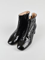 Georgia Rose Stiefeletten, G.42, Lackleder, ungetragen