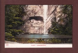 LUZERN - LÖWENDENKMAL