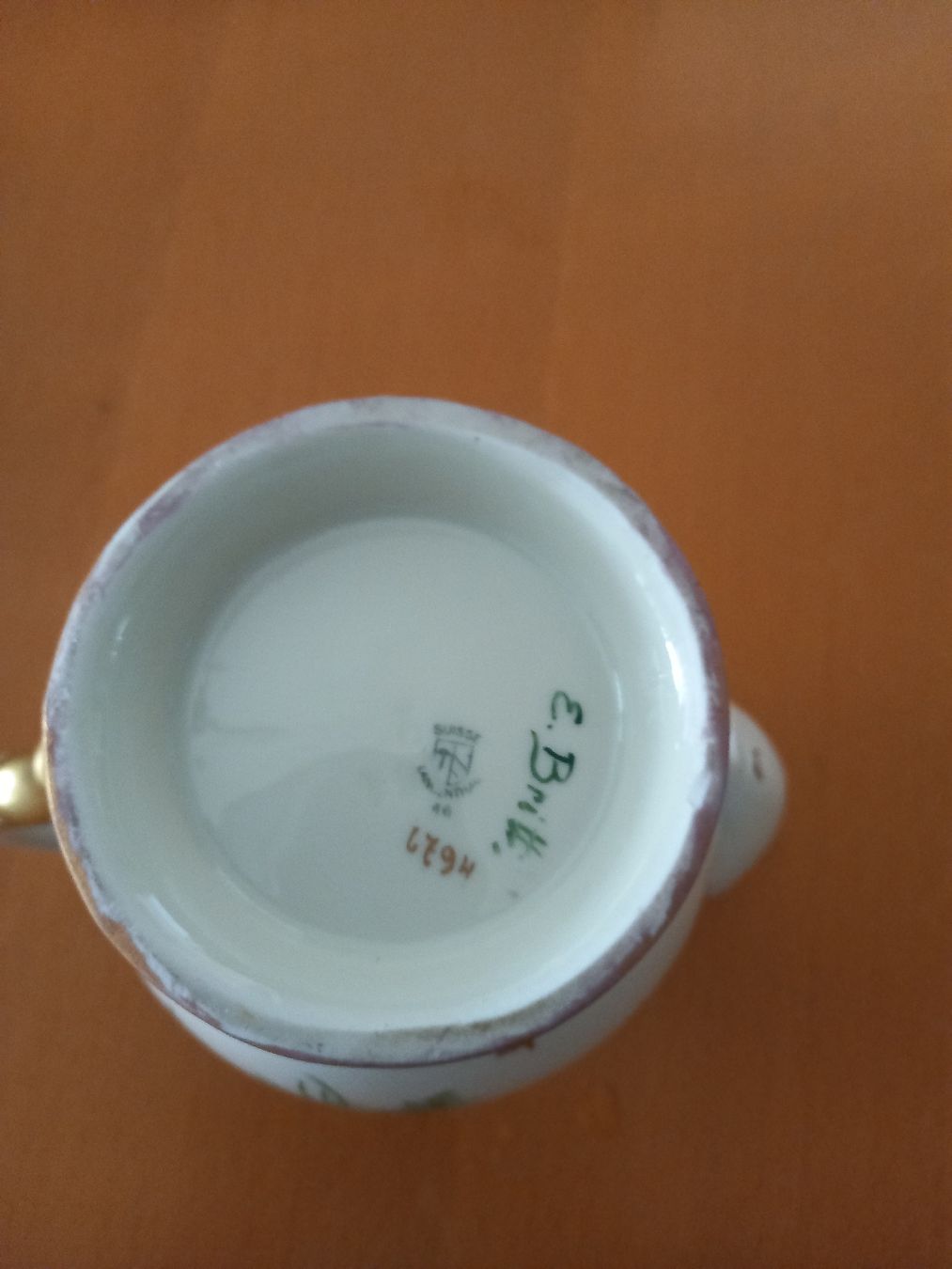 Set di piatti: Antik Handgemalt Swiss Langenthal Kaffeeset 1946 – Usato da Bern venduto da Imamrashed 9