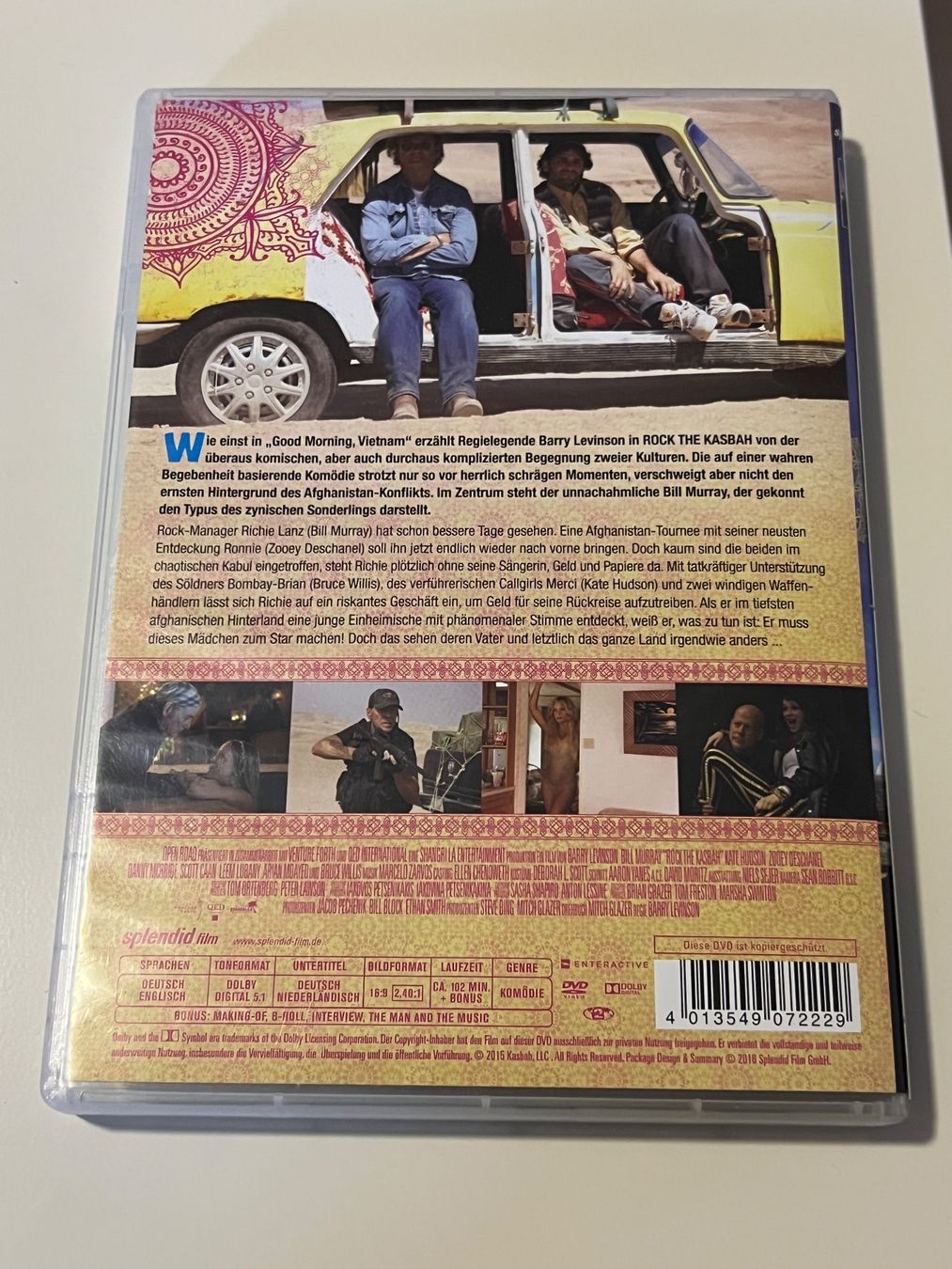 Tutti i DVDs: Rock Kasbah - DVD Bill Murray – Usato da Altstätten SG venduto da sheamus 1