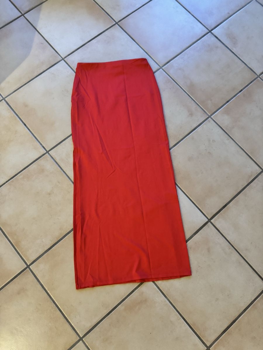 Gonne: jupe longue rouge – Usato da Lonay venduto da nei_79jc 1