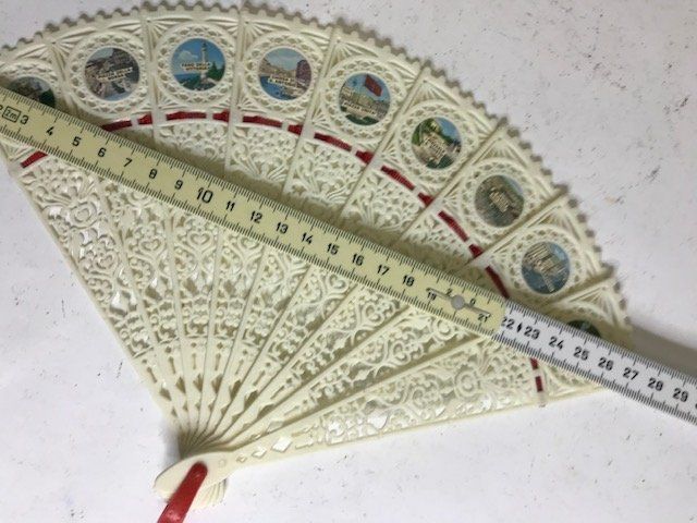 Tutte le decorazioni: Fächer Kunststoff Souvenir Italien 70er – Usato da Zürich venduto da gigimai67 4