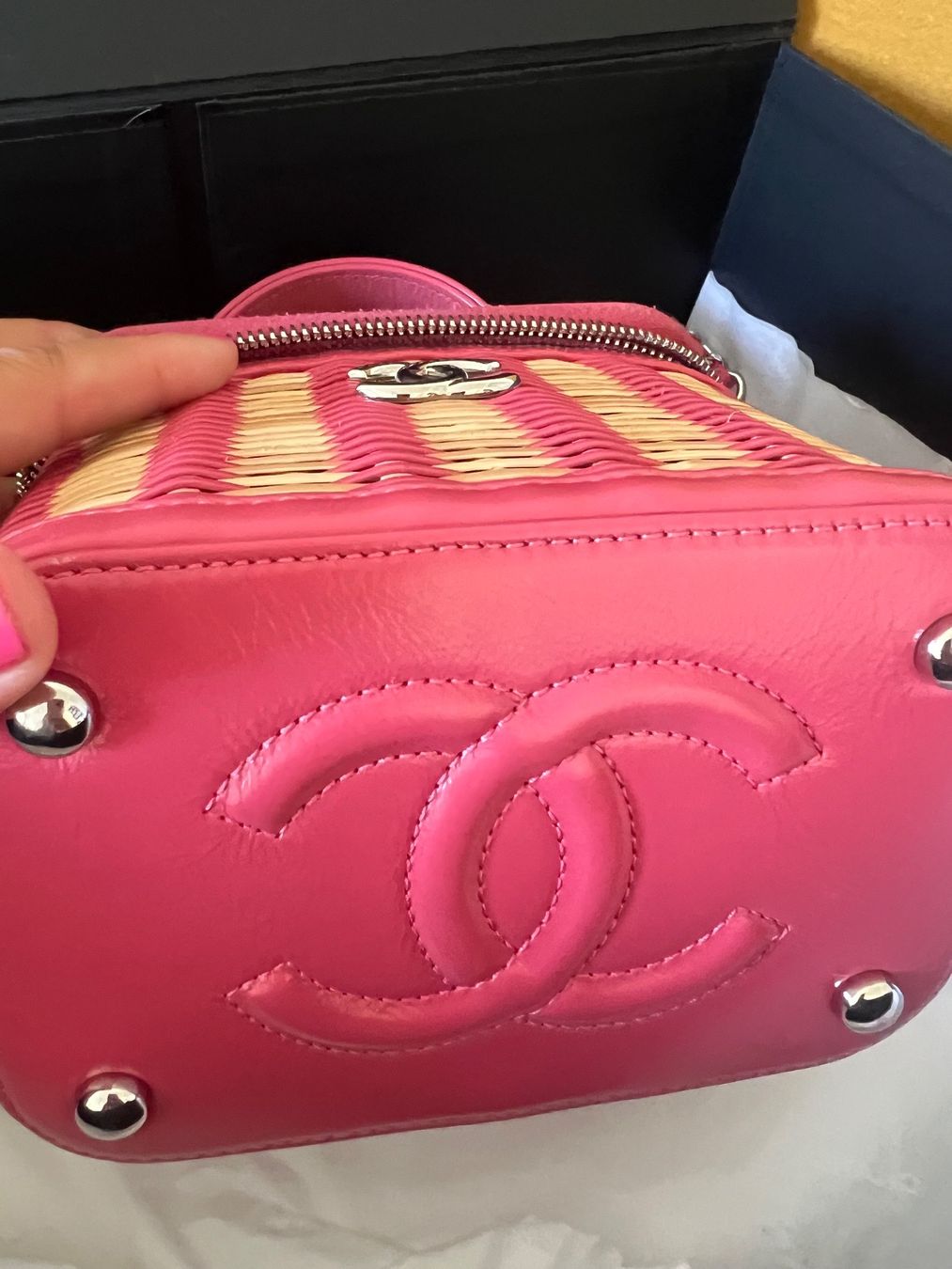 Chanel Borse da donna: Sac à main Chanel Vanity – Usato da Lutry venduto da roxypoxy 6