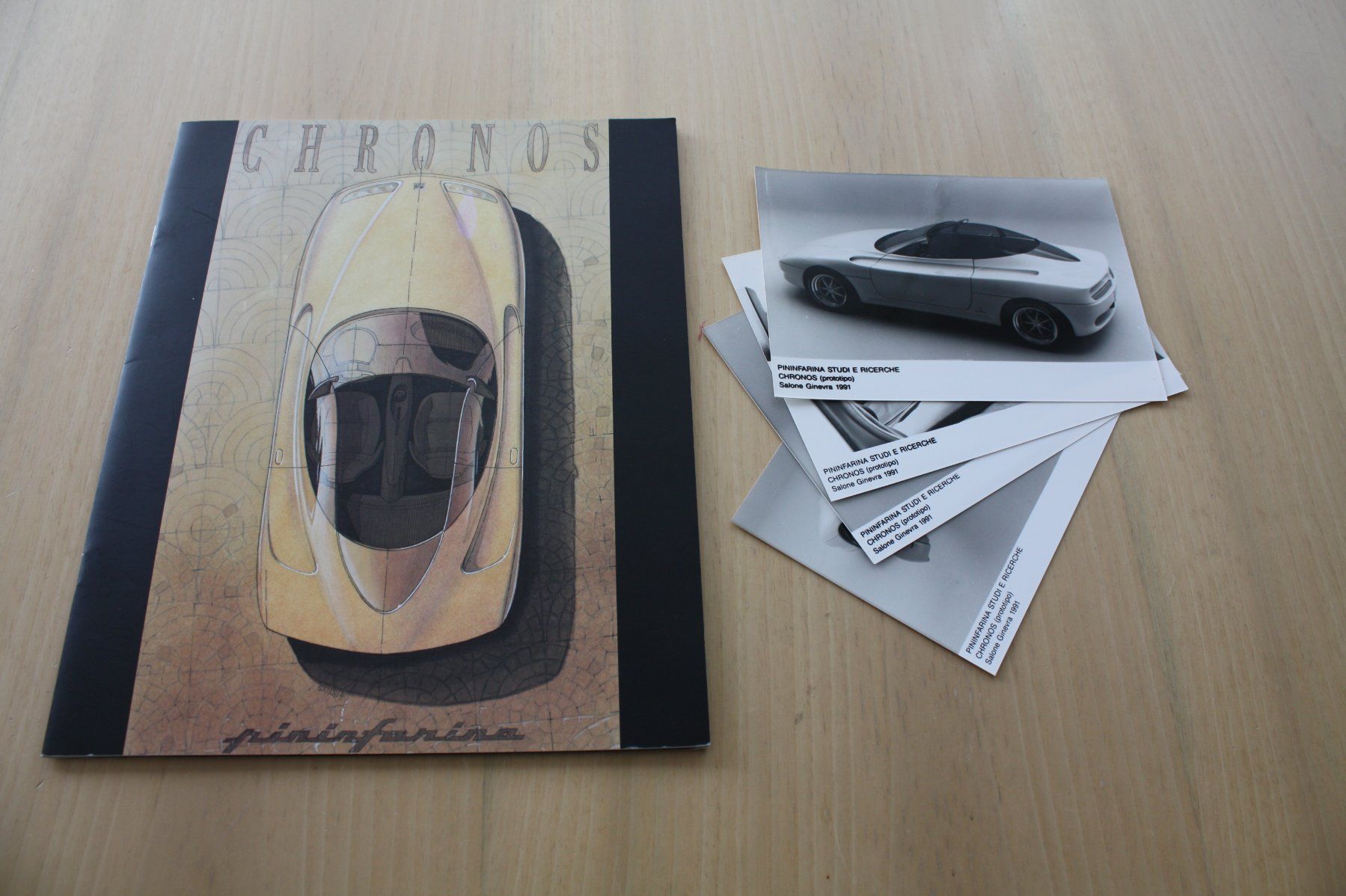 Documents: Pininfarina Chronos Prospekt Studie Model 3/1991 – D'occasion à Wikon par erwin400