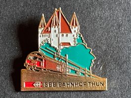 Pin Zug Bahnhof Thun SBB pm