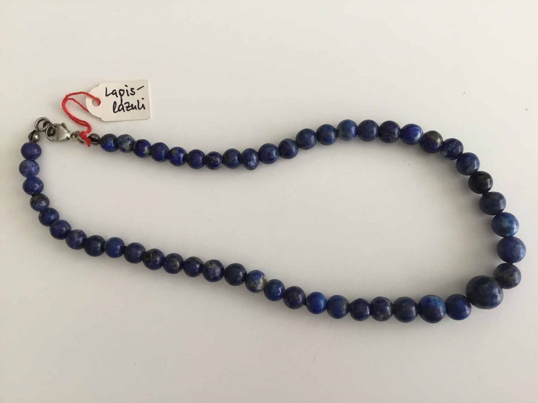 Minerali & Pietre curative: Halskette Lapislazuli Heilstein – Nuovo e nell'imballaggio originale da Doppleschwand venduto da lapis106 2