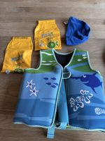 Beco Schwimmweste (Gr. M), Schlori Schwimmkissen und Flügel